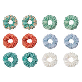 Slip Minnie Scrunchies - Seaside - Set of 12